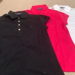 Three cap sleeve tees